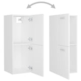Bathroom Furniture Set White Engineered Wood 3071090