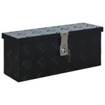 ZNTS Aluminium Box 485x140x200 mm Black 144845