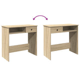 Desk Sonoma Oak 80x40x75 cm Engineered Wood 860474