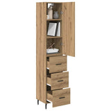 Highboard Artisan Oak 34.5 x 34 x 180 cm Engineered Wood 3415916