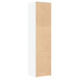 Highboard White 45x42.5x185 cm Engineered Wood 3281448