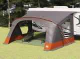 Caravan Tent 5-Person 5-Person Grey and Orange 42001085