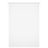 Desk White 100x55x75 Engineered Wood 823024