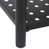 Fire Pit with Poker 54x54x55 cm Steel 313639