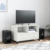 TV Cabinet White 68x39x43.5 cm Steel 846703