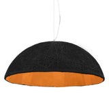 Pendant Lamp Black and Gold 70 cm E27 50941