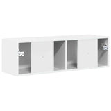 TV Wall Cabinet Gloss White 98 x 31 x 29.5 cm Engineered Wood 892237