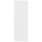 Sideboard with 6 Drawers White 50x34x96 cm Engineered Wood 800666