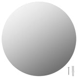 Wall Mirrors 2 pcs 40 cm Round Glass 3051626