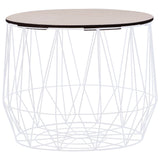 Coffee Table 2 pcs White 287662