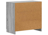 Bathroom Storage Cainet UTRECHT Grey Sonoma 59.5 x 31 x 77 cm 897721