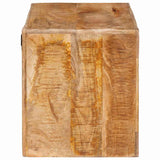 Wine Rack Wall-mounted Brown 44 x 30 x 35 cm Solid mango wood 4104573