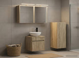Bathroom Furniture Set 4 pcs Sonoma Oak 3407465