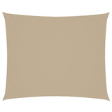 ZNTS Sunshade Sail Oxford Fabric Rectangular 4x6 m Beige 42294