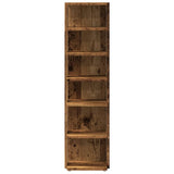 Shoe Cabinet Old Wood 28x27x102 cm Engineered Wood 856664