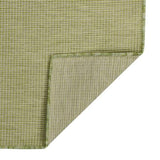 Outdoor Flatweave Rug 200x280 cm Green 340812