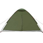 Camping Tent Dome 4-Person Olive Green Waterproof 4009636