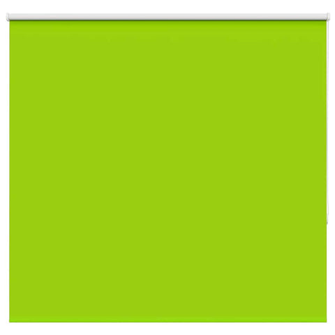 ZNTS Roller Blind Blackout Leaves Green 155x175 cm Fabric Width 151.6 cm Polyester 4011295