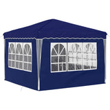 Pop-up Party Tent 288 x 288 x 245 cm Blue Oxford Fabric 42019769