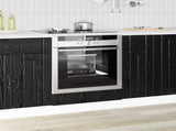 Oven Cabinet LUCCA Black Oak 60 x 46 x 81.5 cm Engineered Wood 8003820