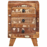Bedside Cabinet 37x32x50 cm Solid Wood Reclaimed 4104517