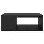 Coffee Table Black 90x67x33 cm Engineered Wood 806904
