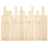 Wall Headboard 108x3x80 cm Solid Wood Pine 824773