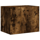 Wall-mounted Bedside Cabinets 2 pcs Smoked Oak 45x30x35 cm 848334
