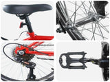 Kids Bike 20'' 6-Speed for 6-11 Years Old Red 42009566