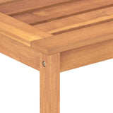 316634 Garden Bench 114 cm Solid Teak Wood