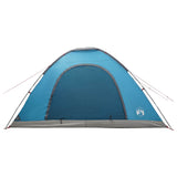 Camping Tent with Roof with Air Vent Blue 335 x 275 x 180 cm 42028638