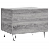 Coffee Table Grey Sonoma 60x44.5x45 cm Engineered Wood 830954