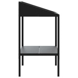 Plant Stand Anthracite 56.5x54.5x100 cm Galvanised Steel 364534