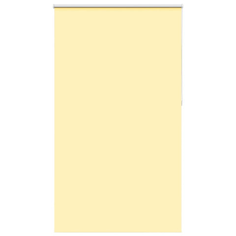 ZNTS Roller Blind Blackout Yellow 135x210 cm Fabric Width 131.6 cm Polyester 4012097