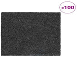 Rubber Granulate Patio Pad Black 9 x 9 x 2 cm Rubber 42027244
