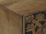 TV Cabinet Brown 105 x 33.5 x 46 cm Solid Mango Wood 4018332