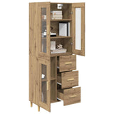 Highboard Artisan Oak 69.5 x 34 x 180 cm Engineered Wood 3415886