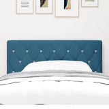 Headboard with Headboard Dark Blue 100 cm Faux Leather 42007085