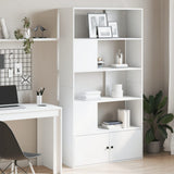 Bookcase White 100x36x189 cm Engineered Wood 3295324