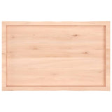 Table Top 100x60x cm Untreated Solid Wood Live Edge 363888