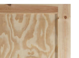 Interior Door Natural 93 x 202 cm Plywood 42052398