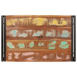 Bathroom Shelf Multicolour 80 x 50 x 23 cm Solid Reclaimed Wood 4102759
