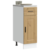 Kitchen Base Cabinet Porto Artisan Oak Engineered Wood 853946