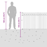 Spike Fence BAARLO Black 42030102