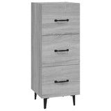 Sideboard Grey Sonoma 34.5x34x90 cm Engineered Wood 817412