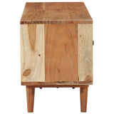 TV Cabinet 112x30x40 cm Solid Wood Acacia 351621