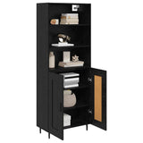 Highboard Black Oak 69.5 x 34 x 180 cm 3416230