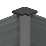 Garden Raised Bed Grey 50 x 30 x 72 cm 42039017
