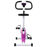 Exercise Bike with Belt Resistance Purple 92011