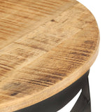 Coffee Table 68x43 cm Rough Mango Wood 320794